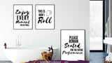 25+ Printable Bathroom Wall Art Sayings
