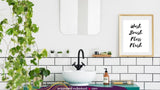 25+ Printable Bathroom Wall Art Sayings