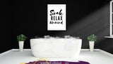 25+ Printable Bathroom Wall Art Sayings