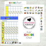 Kids Chore Chart Bundle