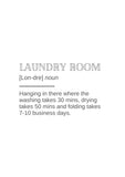 Printable Laundry Room Art