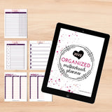 Organized Motherhood Printable Planner