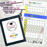 Kids Chore Chart Bundle