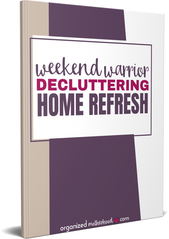 Weekend Warrior Decluttering Home Refresh